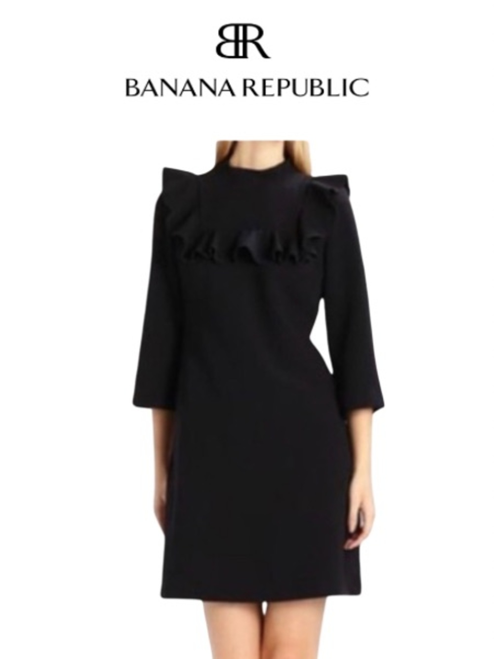 Banana Republic Elegant Black Dress